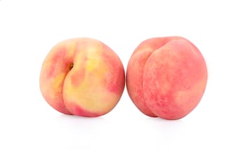 Fresh white peach